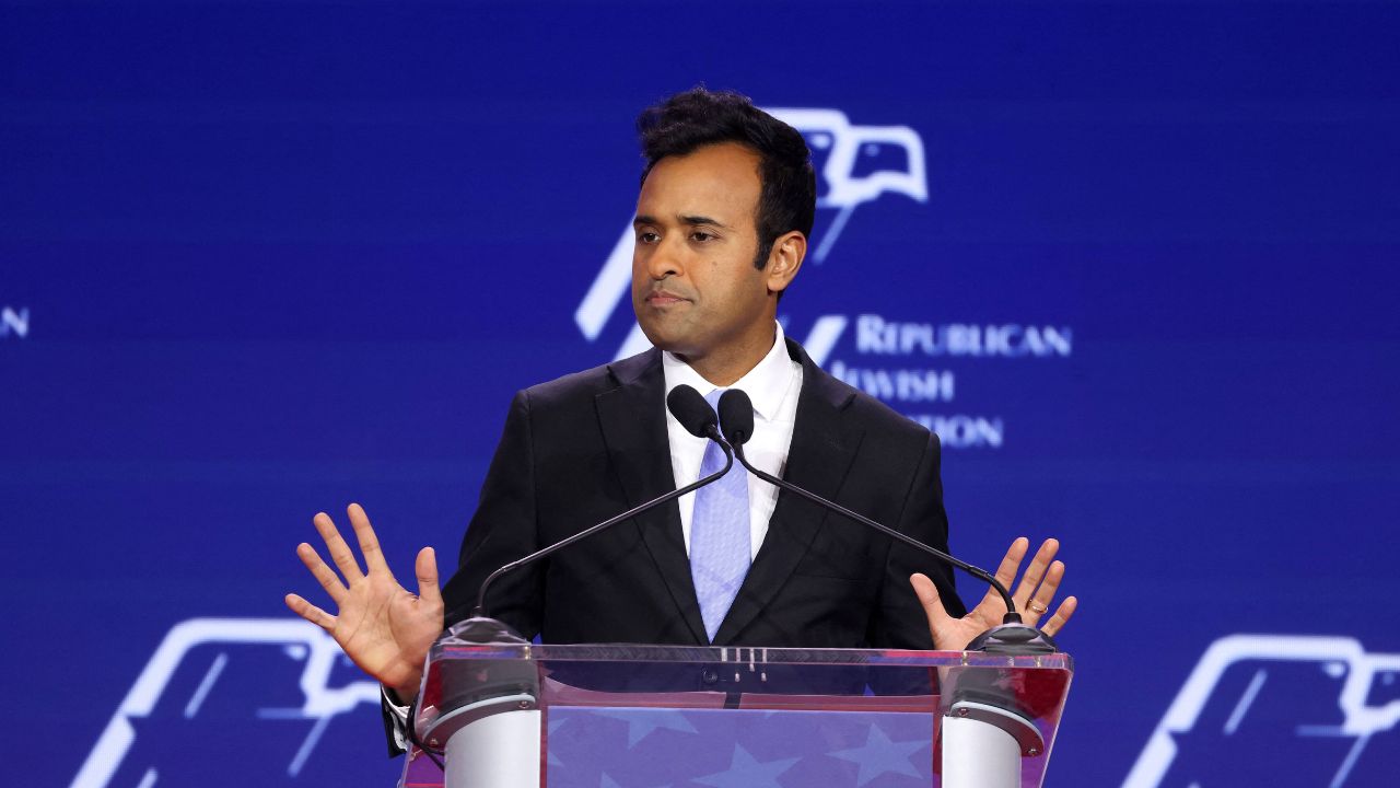 Vivek Ramaswamy Defends Controversial Campaign Ad Targeting Amy Acton’s Estranged Mother