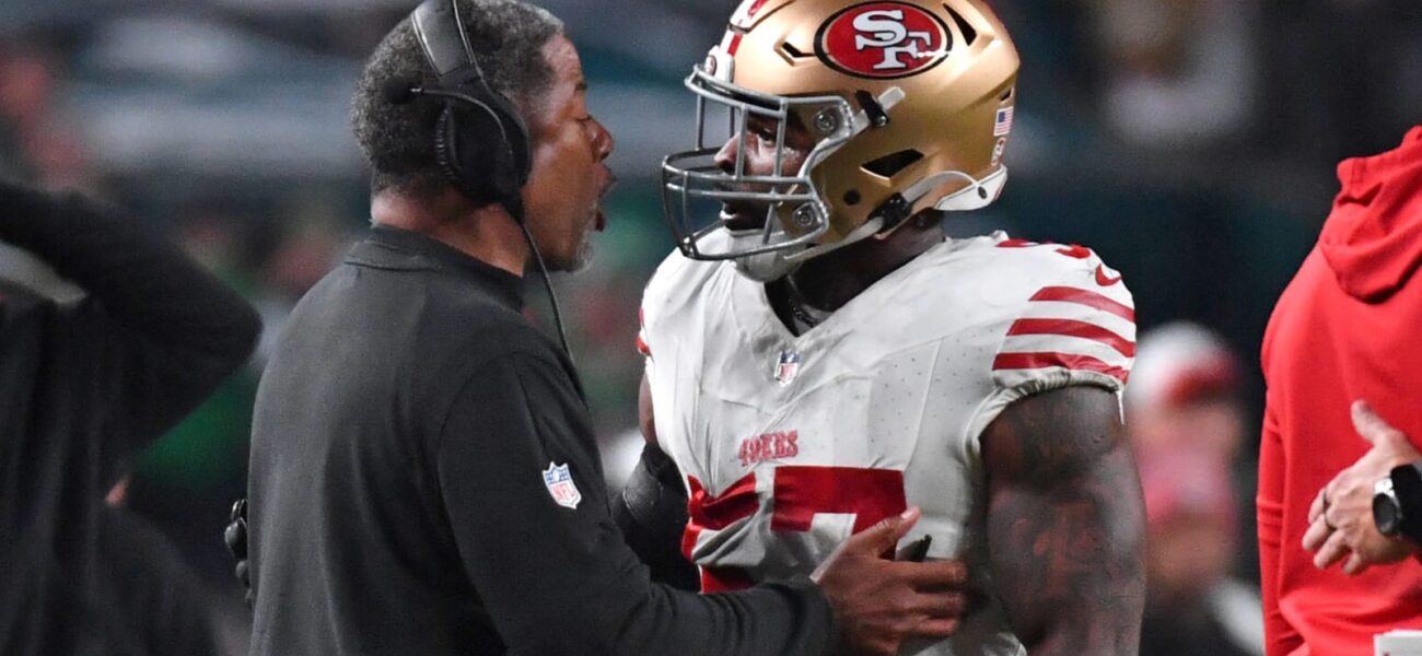 49ers’ Dre Greenlaw Suspended for One Game After Headbutt Incident 49ers’ Dre Greenlaw Suspended for One Game After Headbutt Incident