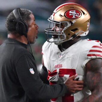 49ers’ Dre Greenlaw Suspended for One Game After Headbutt Incident 49ers’ Dre Greenlaw Suspended for One Game After Headbutt Incident