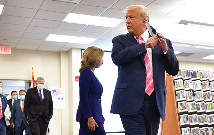 President Trump Casts Early Ballot in Florida Ahead of Midterm Elections President Trump Casts Early Ballot in Florida Ahead of Midterm Elections