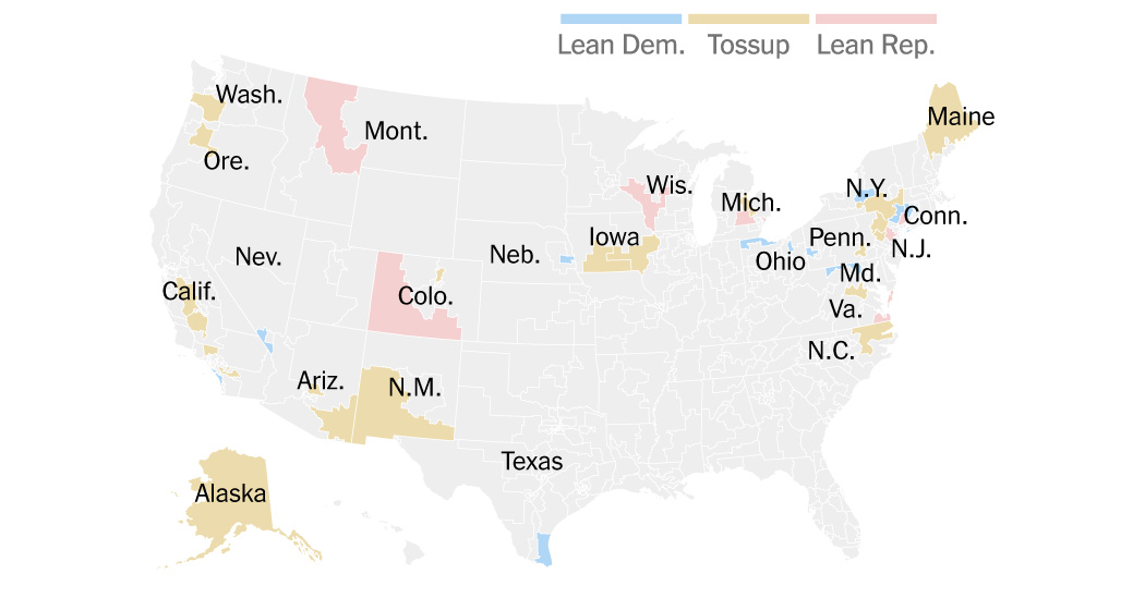 Republicans Retreat from Key House Races as Democrats Target Swing Districts Republicans Retreat from Key House Races as Democrats Target Swing Districts