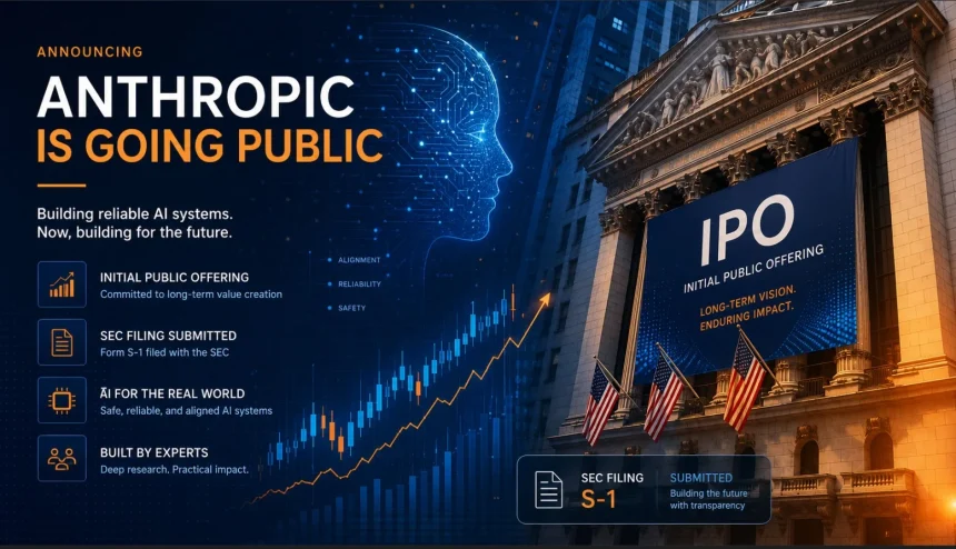 Anthropic Dedicates 5% of Equity to New Public Benefit Fund Ahead of IPO Anthropic Dedicates 5% of Equity to New Public Benefit Fund Ahead of IPO