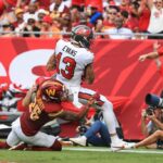 49ers Wide Receiver Mike Evans Exits Match Against Commanders With Achilles Tendinitis 49ers Wide Receiver Mike Evans Exits Match Against Commanders With Achilles Tendinitis