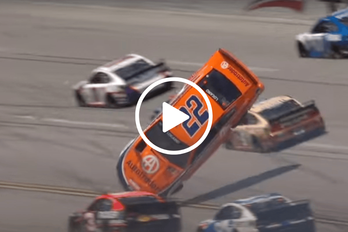 Joey Logano Survives Terrifying Airborne Crash at Talladega Superspeedway Joey Logano Survives Terrifying Airborne Crash at Talladega Superspeedway