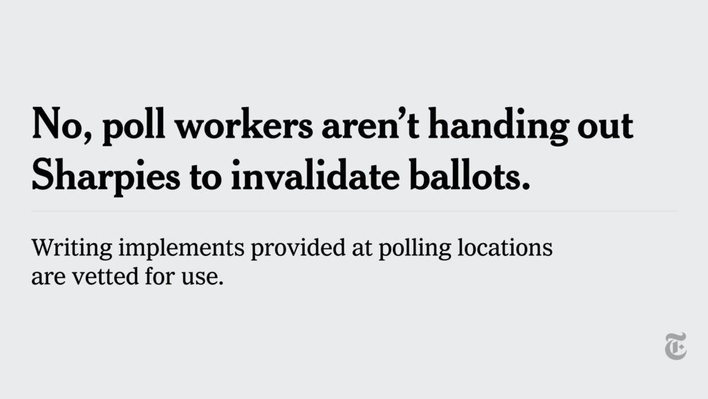 Fact Check: Viral Claims About Poll Worker Markings on Ballots Are False Fact Check: Viral Claims About Poll Worker Markings on Ballots Are False