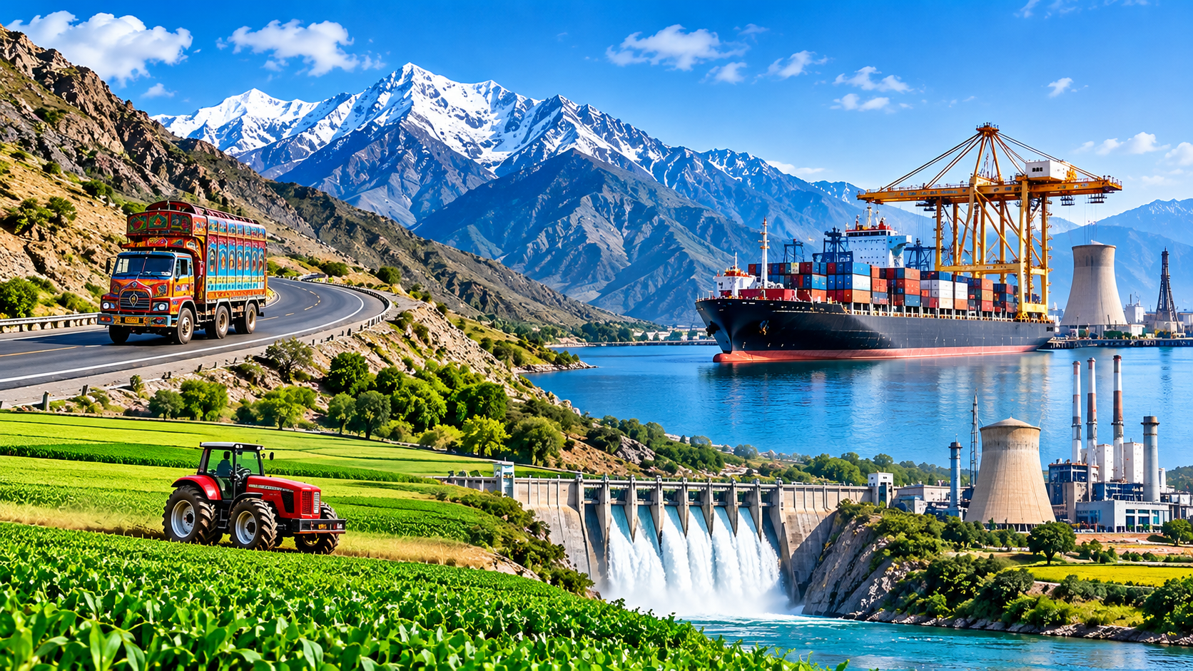 Pakistan’s Geography on Economic Purpose